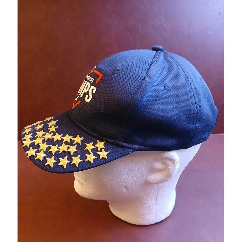 Minnesota Twins Summer Camps Youth Baseball‎ Hat Navy Blue Gold Stars Adjustable